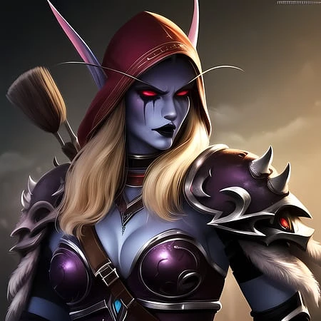 Featured image #2 for WaifuCrafter - Sylvanas Windrunner