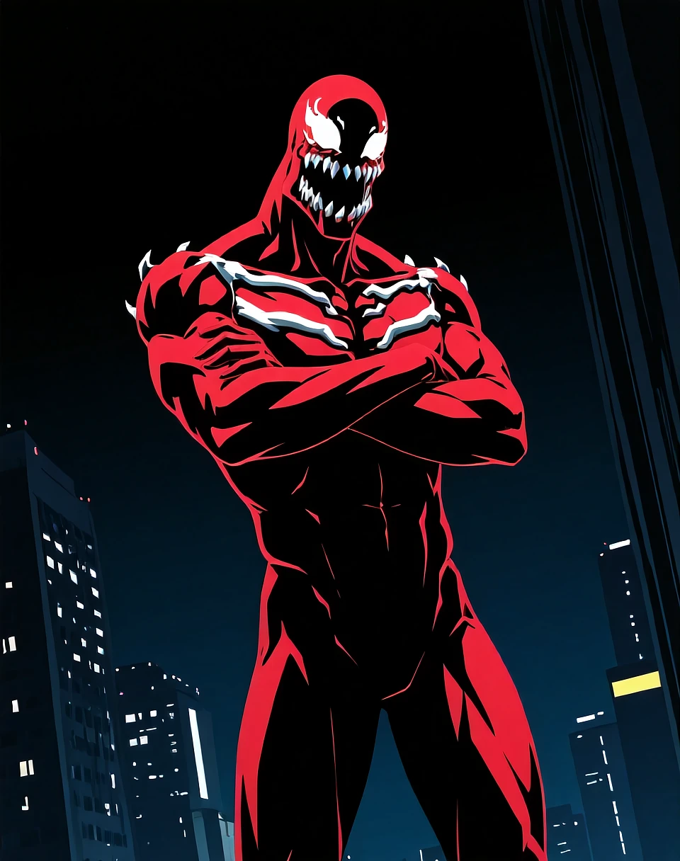 Featured image #3 for Carnage 90s Spiderman Unlimited Cartoon (Marvel Comics) (Illustrious) (AD)