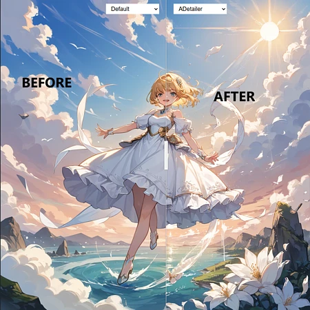 Featured image #5 for ULTRA DETAILER - Detail Daemon + Upscale + ADetailer