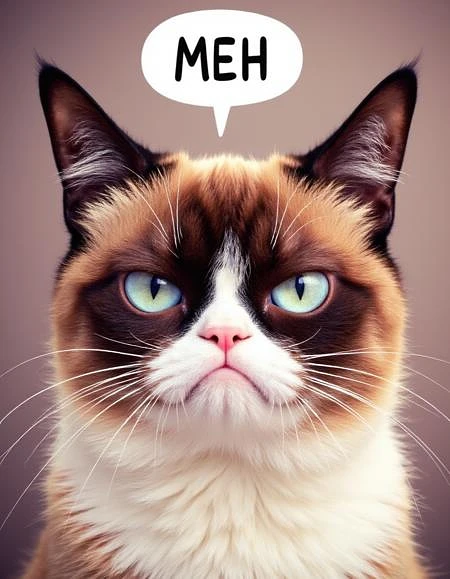 Featured image #1 for Grumpy Cat - Flux
