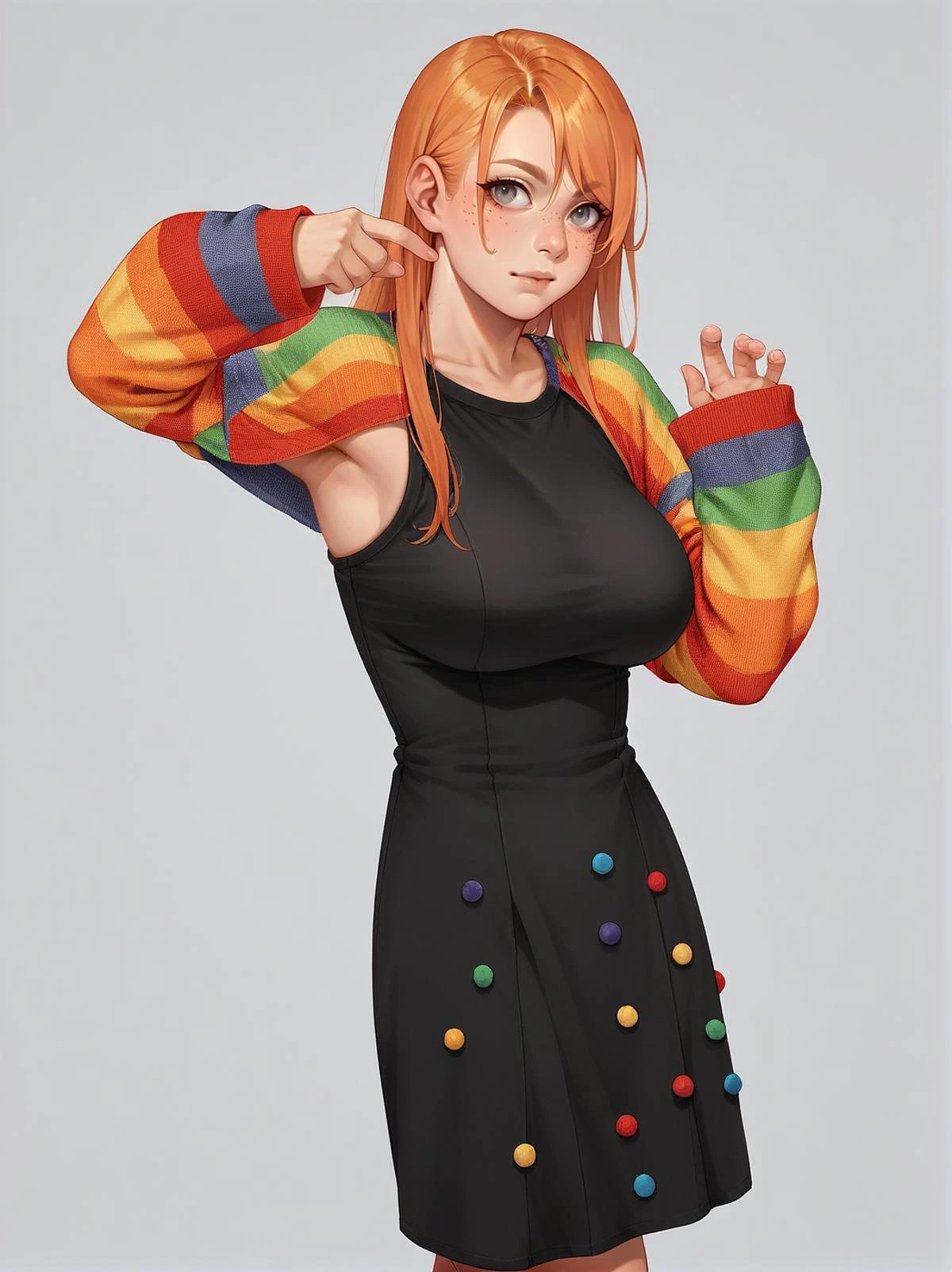 Featured image #1 for Clowncore Dress & Shrug