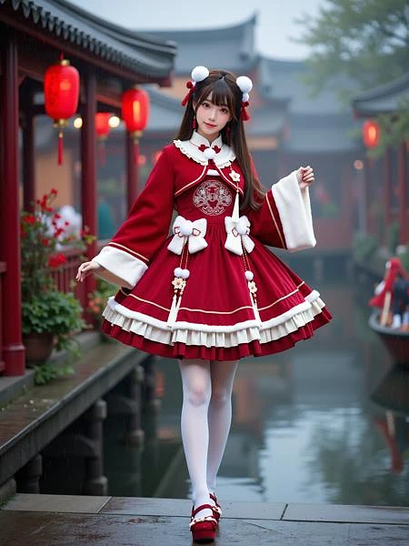 Featured image #1 for [Flux.1 D][Realistic] Chinese element clothing | 国风元素服饰