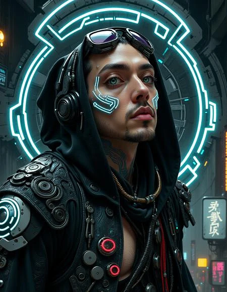 Featured image #3 for Flux Cyberpunk
