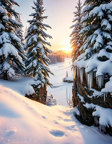 Featured image #4 for winter wonderland background