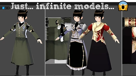 Featured image #2 for Image to Vroid Studio Asset generator