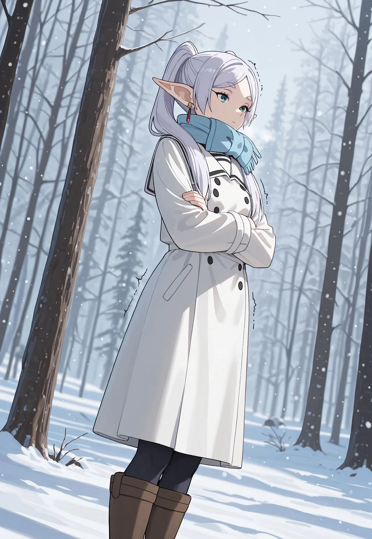 Featured image #2 for Frieren (4 Outfits + multiple hairstyles) - Sousou no Frieren