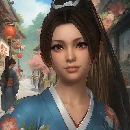 Featured image #2 for 【Pony XL】Mai Shiranui 不知火舞 DOA5LR LoRA ◤Louiswolf_style◢