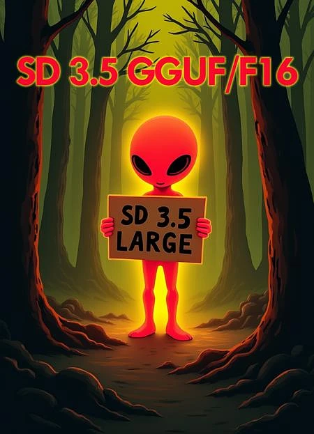 Featured image #6 for SD 3.5 Large GGUF Q4/Q4.1 Q5/Q5.1 Q8 F16
