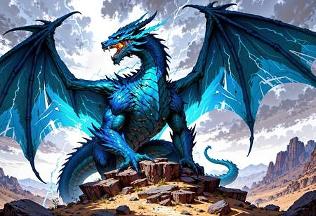 Featured image #3 for Velvet's Epic Dragons | Flux