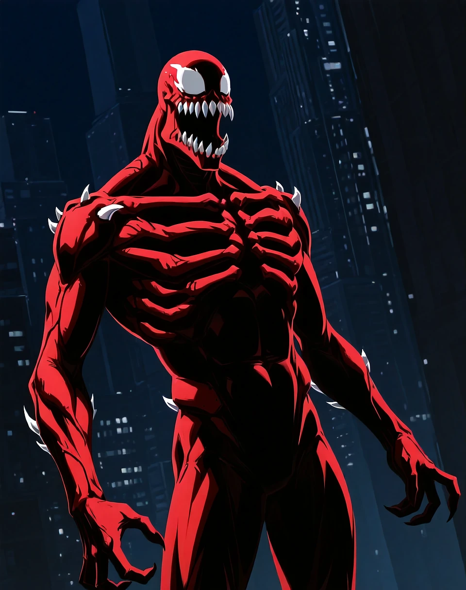 Featured image #4 for Carnage 90s Spiderman Unlimited Cartoon (Marvel Comics) (Illustrious) (AD)