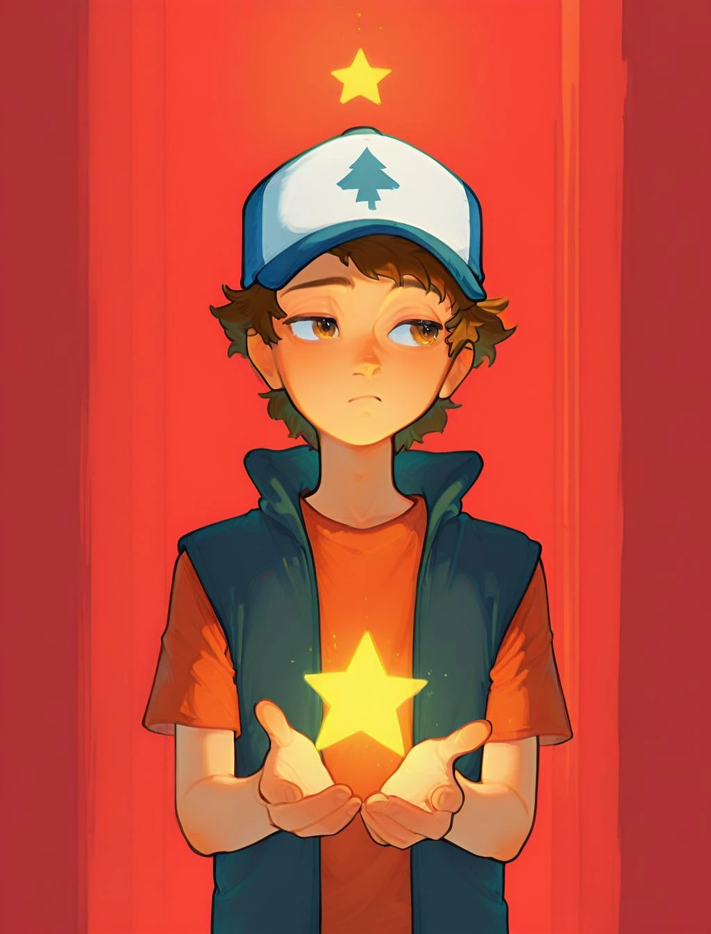 Featured image #2 for Dipper Pines (Anime) | Gravity Falls