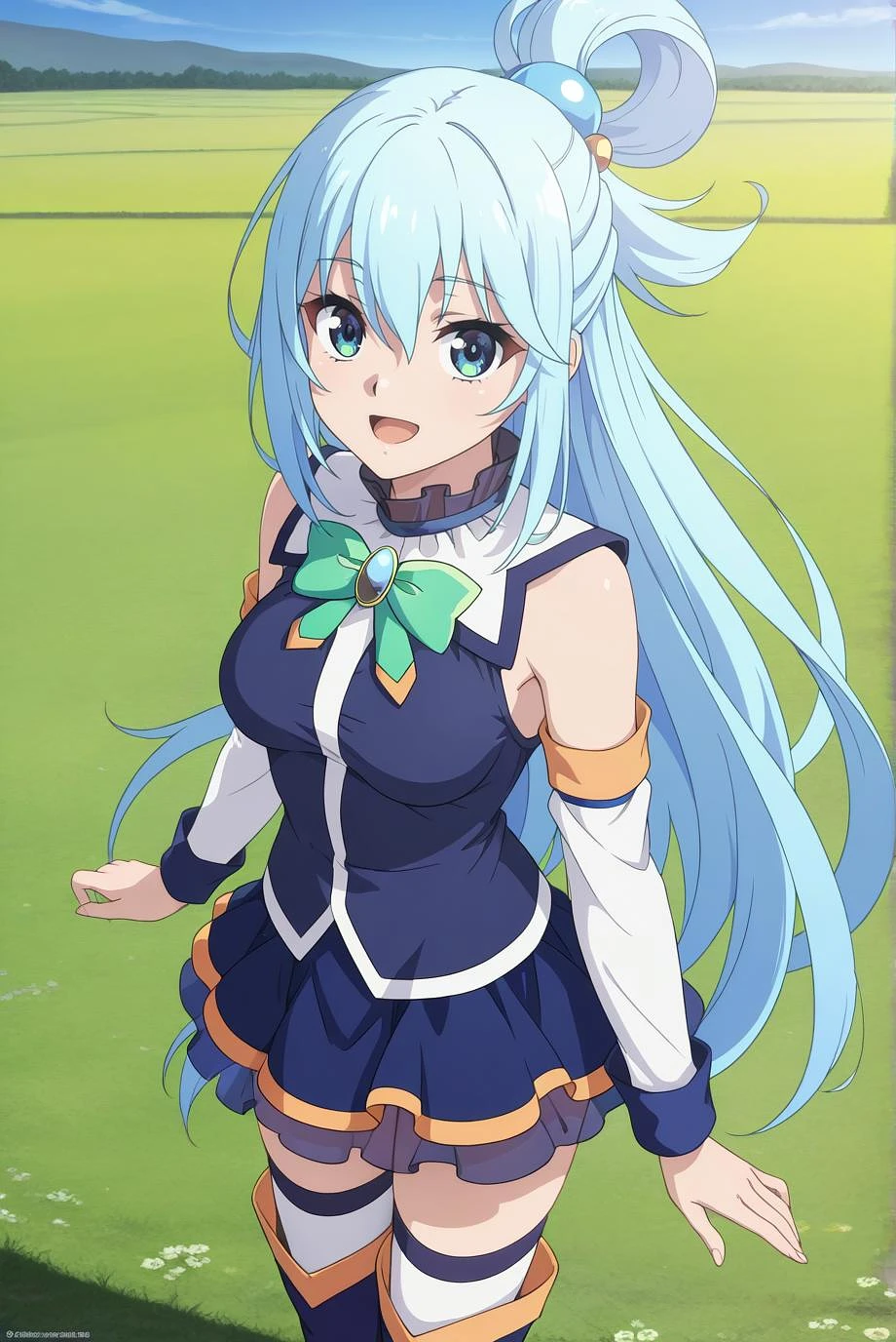 Featured image #1 for Konosuba - Aqua [1.5 + Pony + Illustrious]