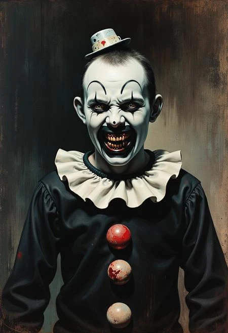 Featured image #3 for Terrifying Clown (FLUX)