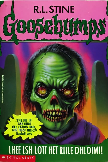Featured image #1 for Goosebumps Book Cover