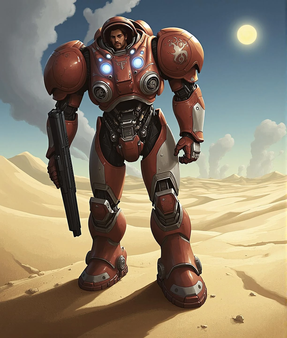 Featured image #5 for Terran Marine - Starcraft (Flux)