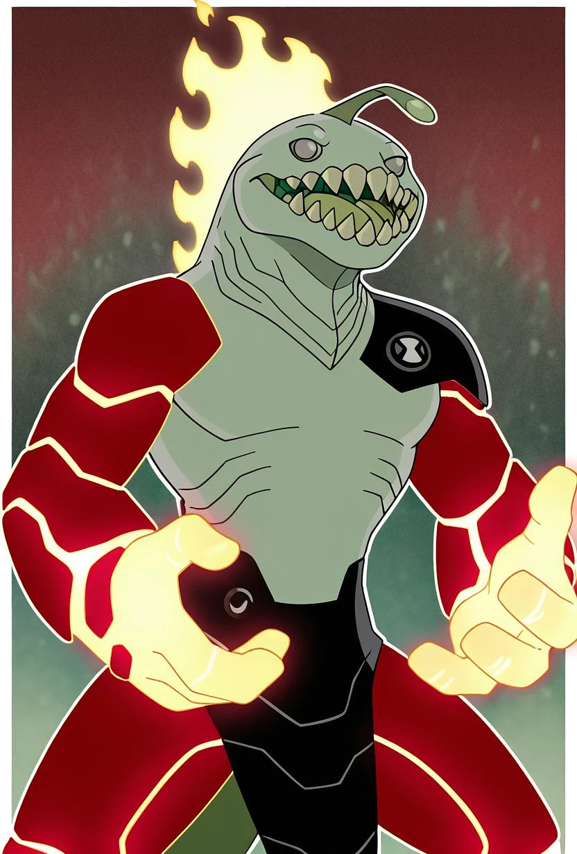 Featured image #2 for Heatjaws -- Ben 10 (chaquetrix support) Noob
