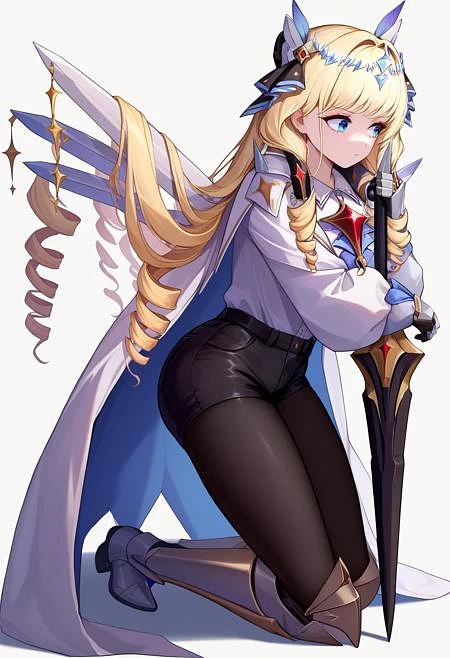 Featured image #3 for Crown (NIKKE) SDXL LoRA [Pony] | 2 Outfits