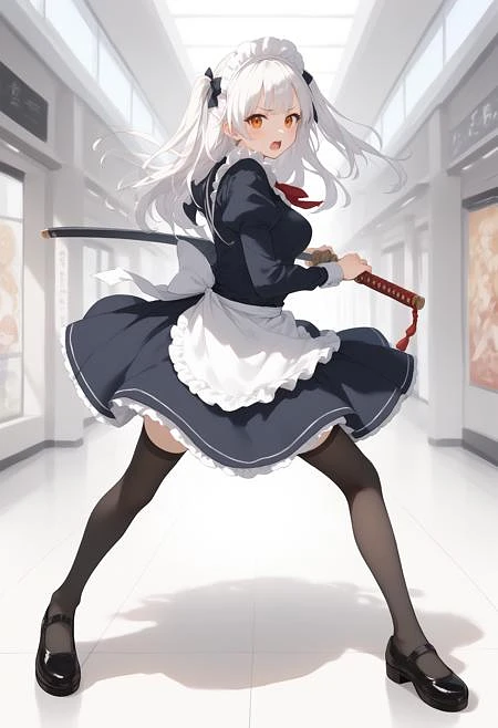 Featured image #6 for [Illust&XL&Pony] iaidou / ready to draw / 居合い / 抜刀術 / シン・陰流簡易領域
