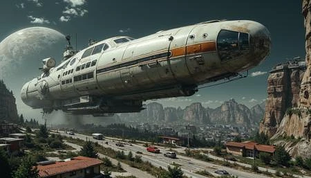 Featured image #2 for Old Space Station Artstyle - Flux LoRA
