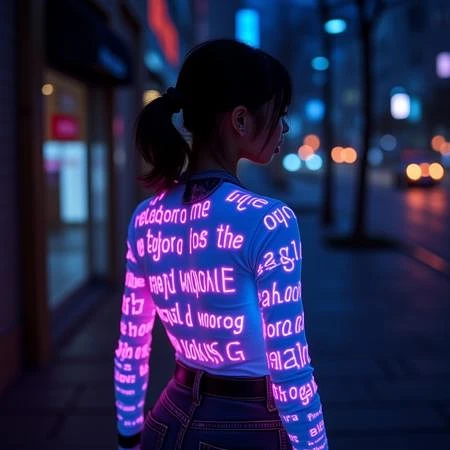 Featured image #3 for Glowing text pattern LoRA [FLUX-D + XL + Pony] (in testing phase)