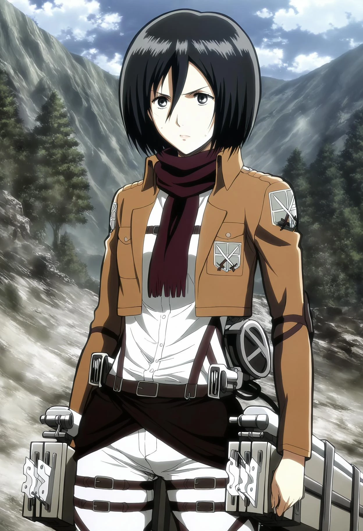 Featured image #2 for Mikasa Ackerman 三笠·阿克曼  ミカサ・アッカーマン  | Attack on Titan 进击的巨人 進撃の巨人