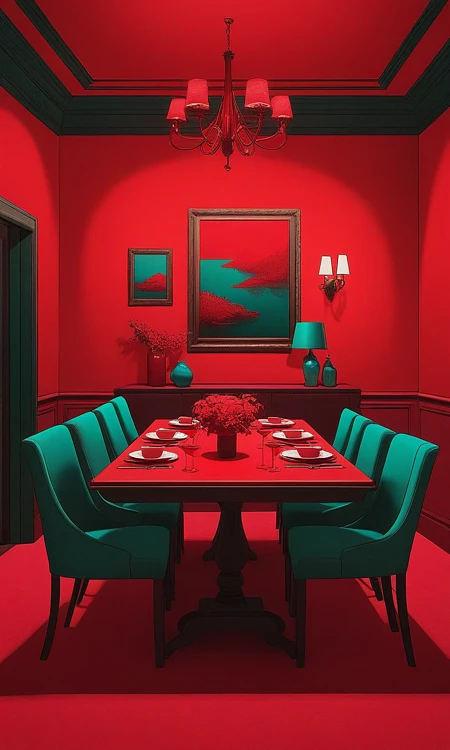 Featured image #1 for Red & Teal
