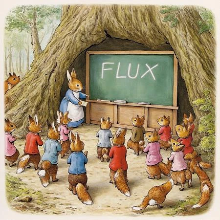 Featured image #1 for Beatrix potter drawing style FLUX and PDXL