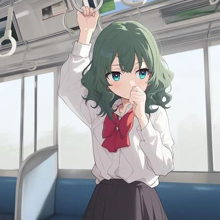 Featured image #2 for Holding Hand Grip (posing in train)吊り革を握る｜IL