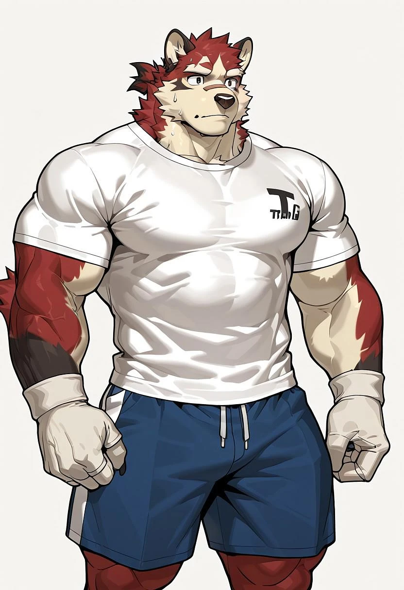 Featured image #3 for AlphaFurry Male Muscle [ Pony, Illustrious, NoobAI ]