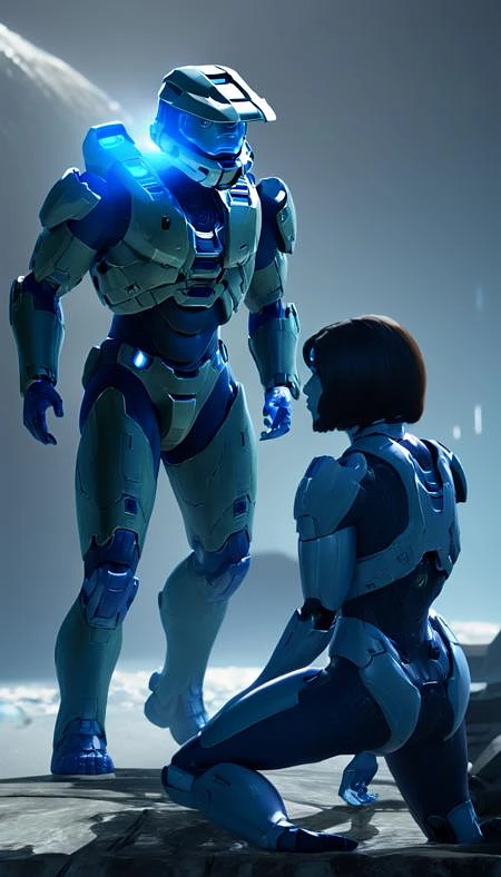 Featured image #5 for Cortana [Halo] LoRA SD1.5 & SDXL1.0