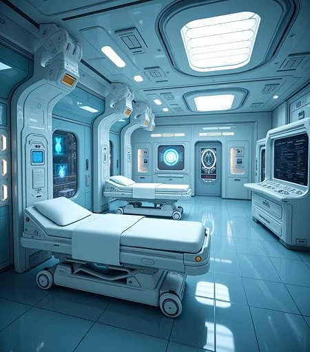 Featured image #1 for Flux Scifi Room
