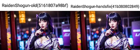 Featured image #3 for Raiden Shogun | Realistic Genshin LORA
