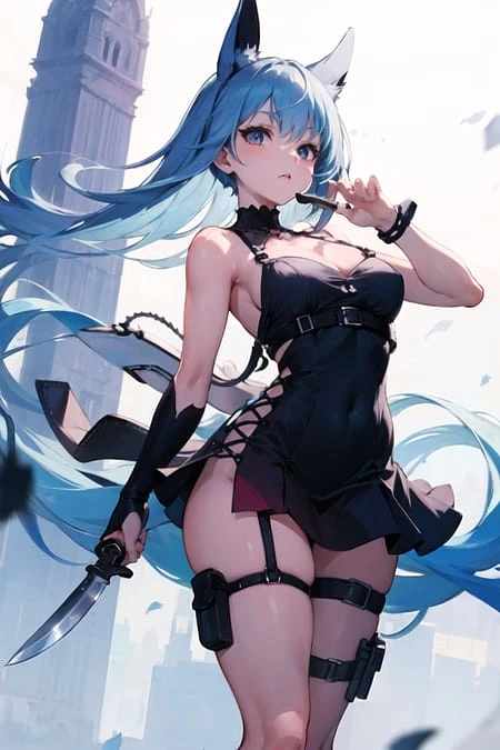 Featured image #4 for Knife thigh strap