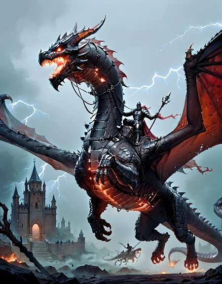 Featured image #1 for Dragonrider Pony XL (Concept)