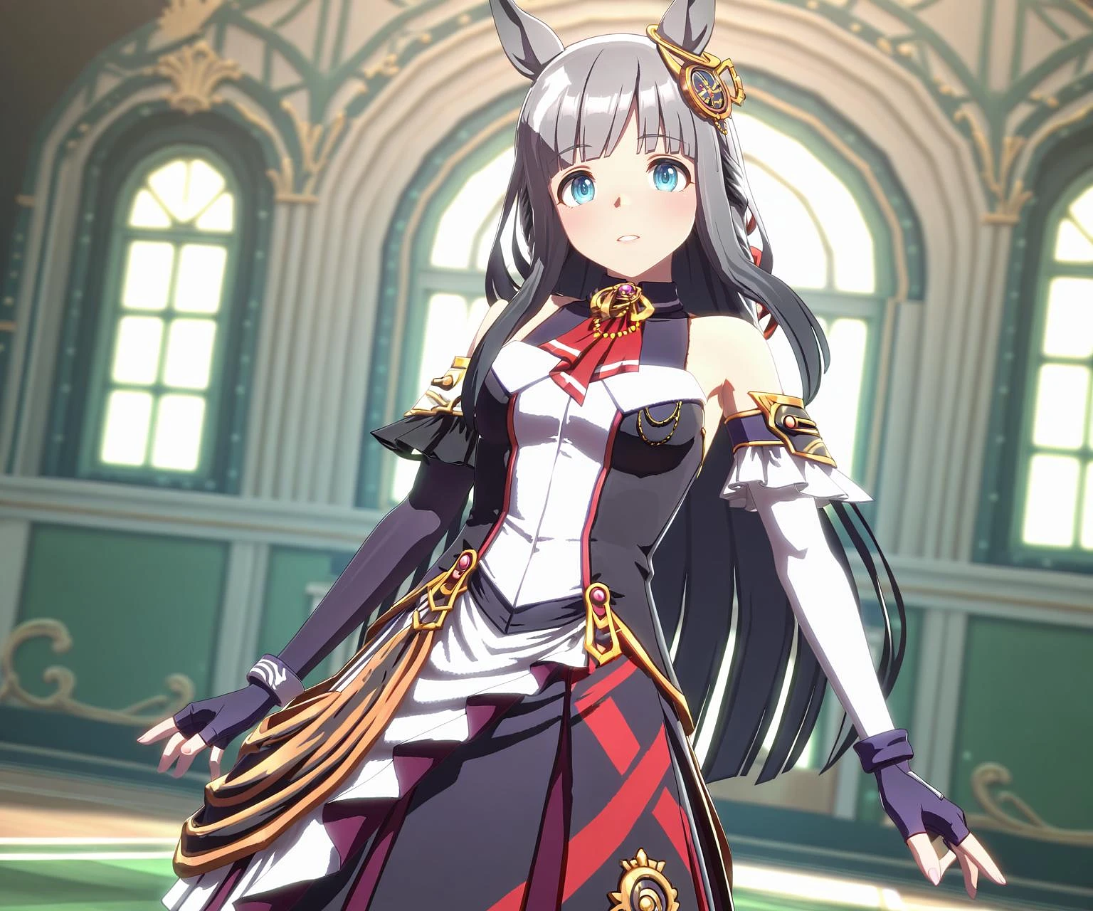 Featured image #2 for Chrono Genesis (Umamusume) in game style 3D ILL-v2