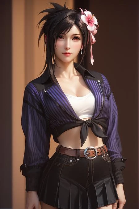 Featured image #3 for [Character][FF7] Tifa Lockheart with (majestic glamour outfit)/蒂法·洛克哈特 泳衣+短发