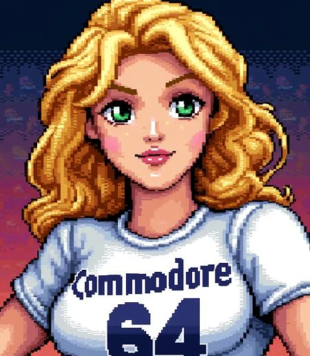 Featured image #5 for Commodore 64 style pixel art