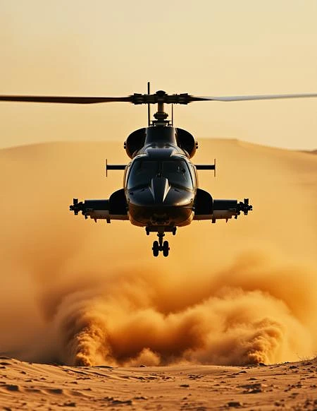 Featured image #2 for Airwolf - Custom Bell 222 Helicopter (Flux)