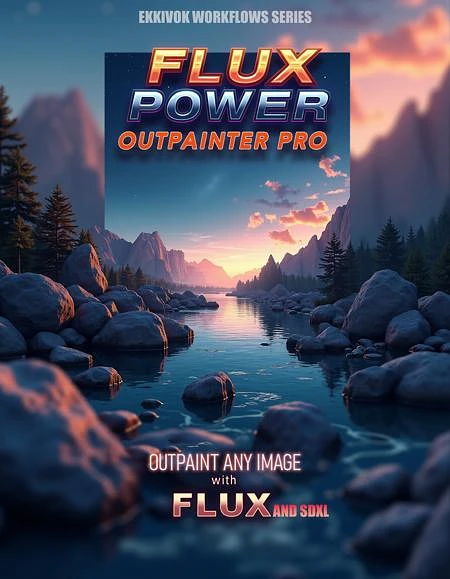 Featured image #1 for FLUX POWER OUTPAINTER PRO