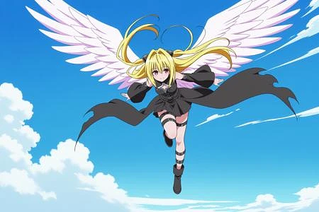 Featured image #1 for 2-in-1: Golden Darkness (Yami) and Tearju Lunatique (To LOVE-Ru) - Commission!