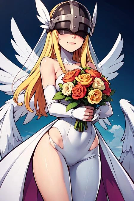 Featured image #3 for Angewomon: Archangel Vaccine | エンジェウーモン (Digimon) [Pony & SD1.5]