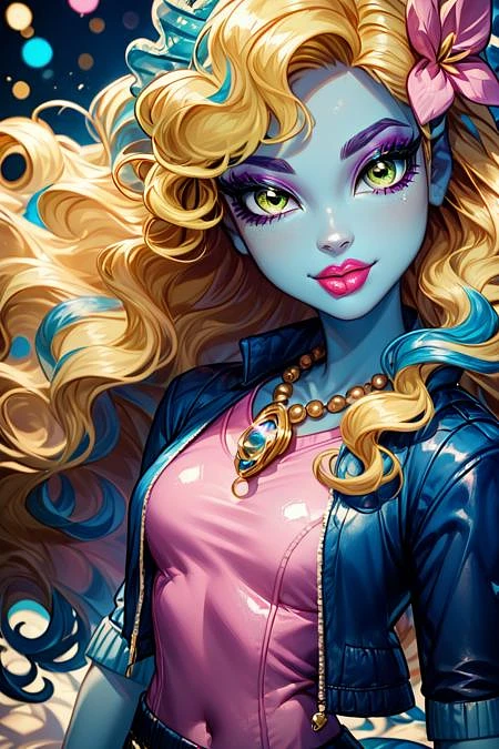 Featured image #1 for Lagoona Blue (Monster High) [Pony & SD1.5]