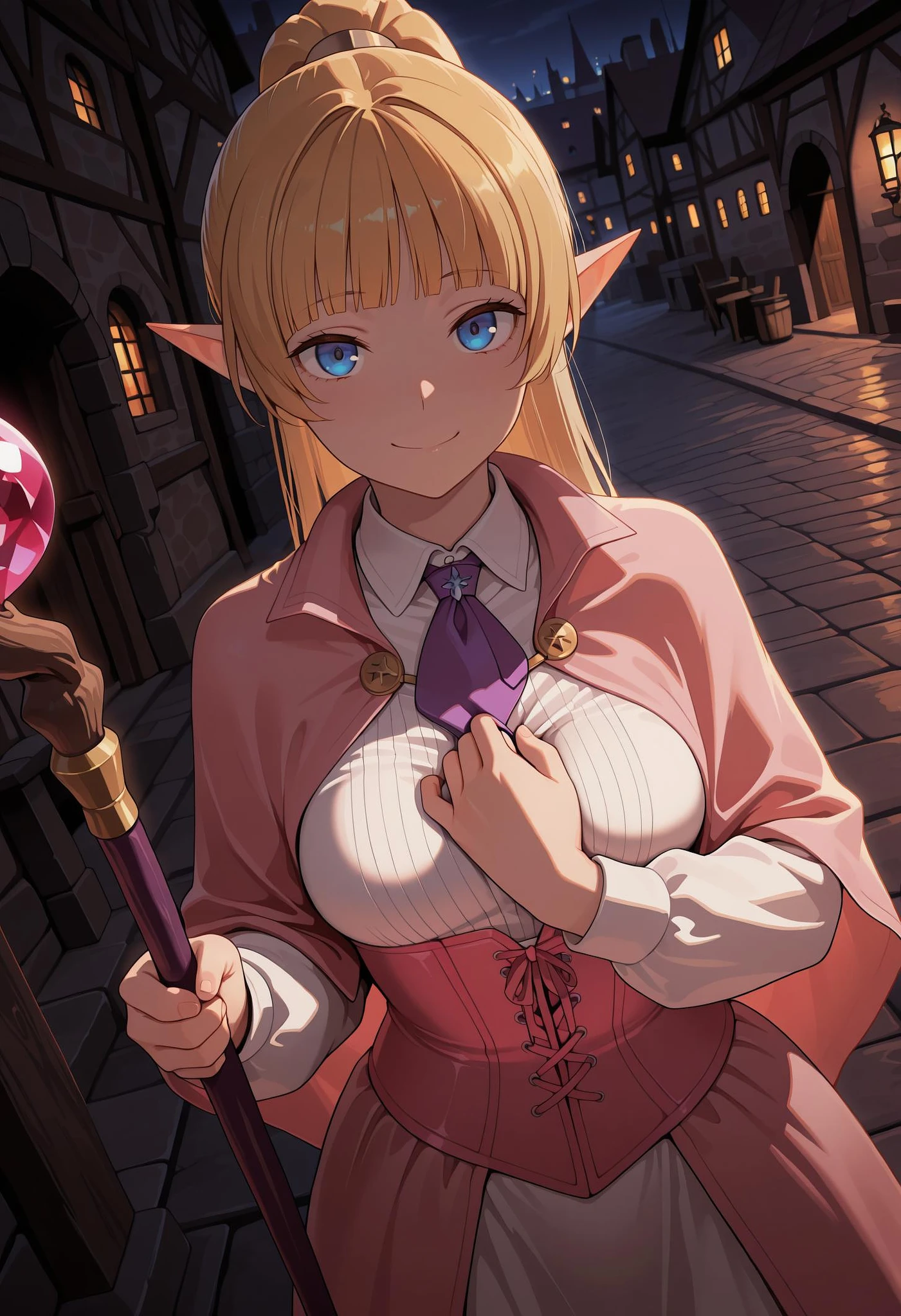 Featured image #1 for Lefiya Viridis (Is It Wrong to Try to Pick Up Girls in a Dungeon?) | [Illustrious]