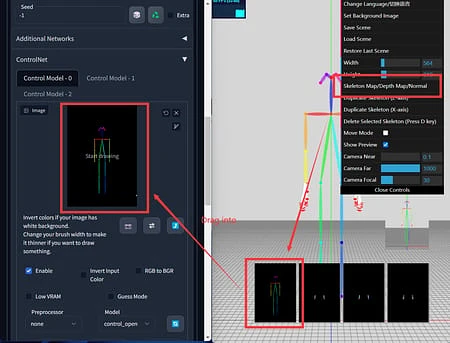 Featured image #5 for Online 3D Openpose Editor [在线3D版openpose编辑器]