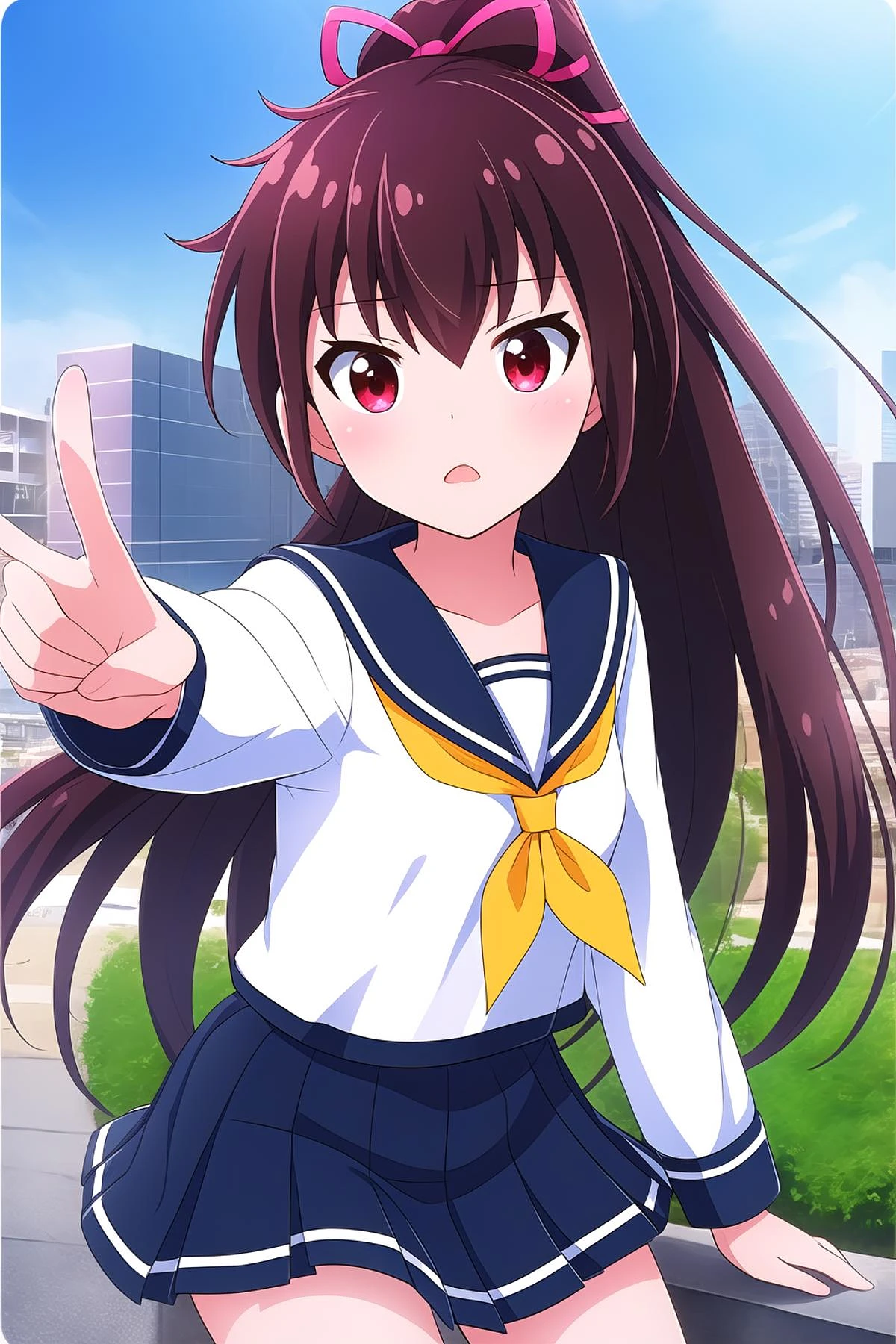 Featured image #5 for Himukai Yuri (Battle Girl High School) | 火向井ゆり (バトルガール ハイスクール)