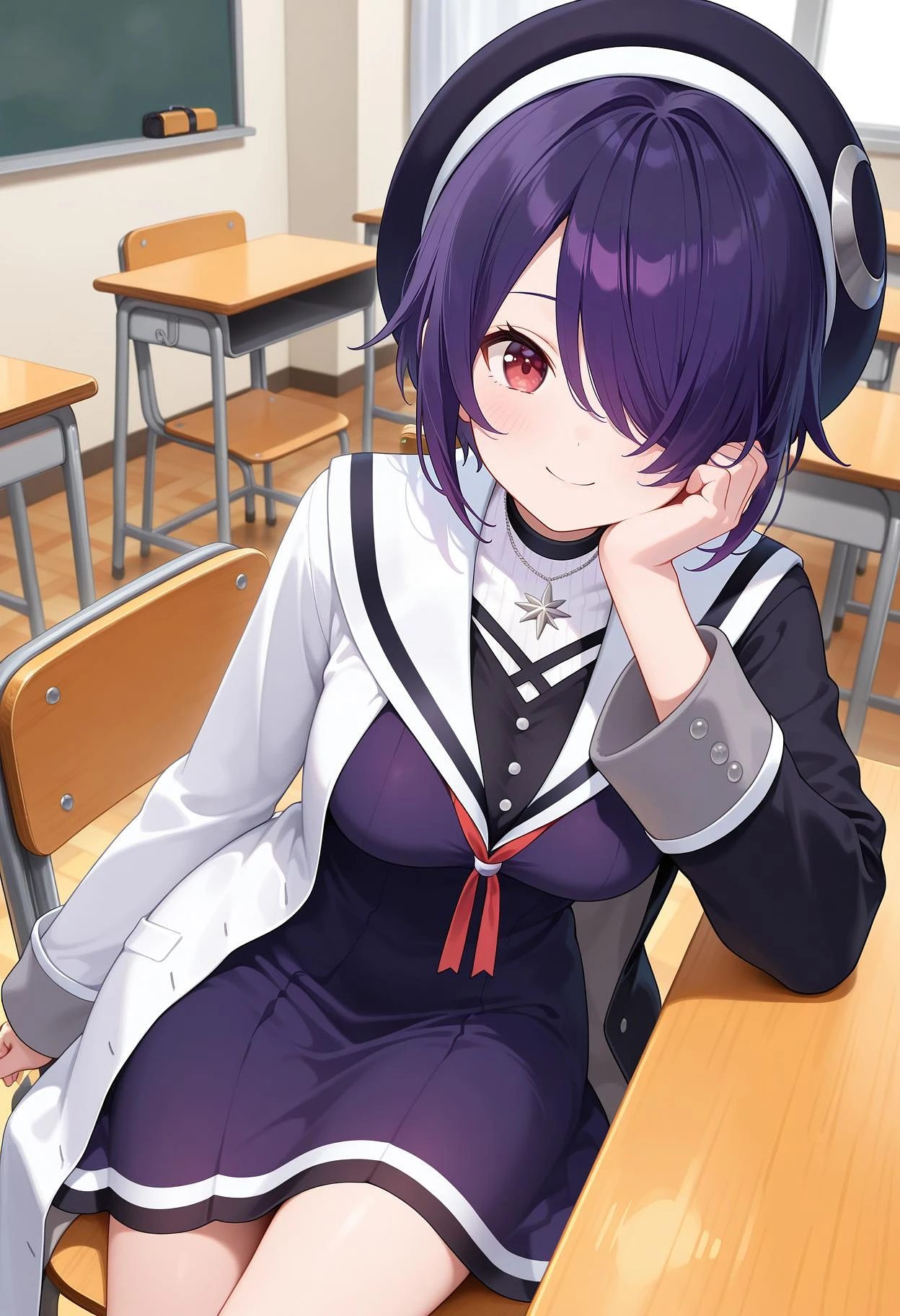 Featured image #3 for [Illustrious] Otodama Tamako 音霊魂子 / Aogiri Koukou Vtuber