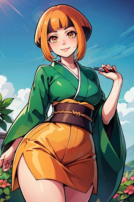 Featured image #6 for Gardenia: Vivid Plant Prodigy | ナタネ (Pokemon) [Pony & Illustrious & SD1.5]