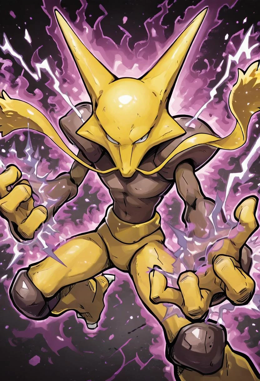 Featured image #2 for Alakazam: Double Spoon Food-In | フーディン (Pokedex #0065) [Illustrious]