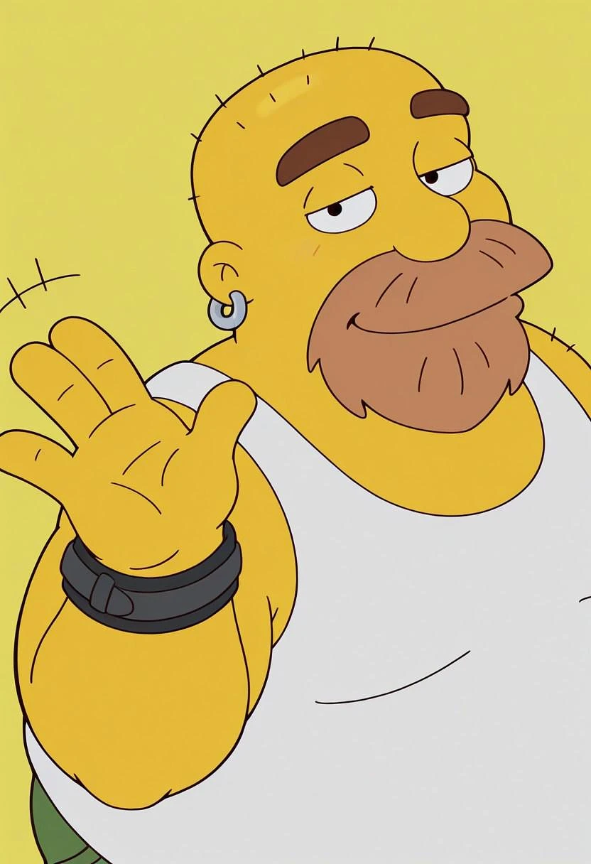 Featured image #1 for Grizzly Shawn // The Simpsons (by sickmer)