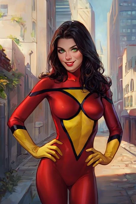 Featured image #6 for Spider-Woman (Jessica Drew) [LoRA]